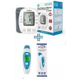 Medikaltec Ac-9080K Konuşan Koldan Tansiyon Aleti + Çanta+Pil Hediyeli Ac-9280 Kulaktan & Alından Ateş Ölçer