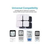 Medikaltec Cihazı Kablolu Yedek Elektrot - Medikaltec Cihazı Kablolu Yedek Elektrot- 5X5 Tens Pedi 4 Lü Paketuniversal Tens