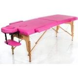 Medikaltec Classic 2 Pembe Renk Katlanab - Medikaltec Classic 2 Pembe Renk Katlanabilir Masaj Masası
