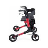 Medikaltec Comfort Plus Dm-9102 Kırmızı Lüx Alüminyum Rolatör
