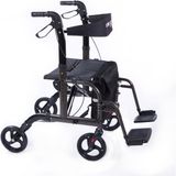 Medikaltec Comfort Plus DM9124 Lüx Ayak Pedallı Alüminyum Rolatör Hafif ve Dayanıklı Kullanım Kolaylığı