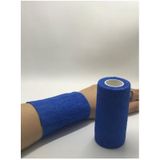 Medikaltec Dymec Kendinden Yapışkanlı Bandaj Mavi Ebat: 10cm X 4.5m 4'lü Avantaj Paket