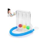 Medikaltec Nefes Egzersiz Aleti Solunum Alıştırması Günlük 3 Aşamalı Üfleme Cihazı Akciğer Sağlığı Evde Spor
