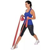 Medikaltec Özellikli 1,5 Mt Kırmızı Egze - Medikaltec Özellikli 1,5 Mt Kırmızı Egzersiz Pilates Bandı,Direnç Lastiğiband Snap-Stop