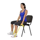 Medikaltec Özellikli 1,5 Mt Sarı Egzersi - Medikaltec Özellikli 1,5 Mt Sarı Egzersiz Pilates Bandı Hafif Direnç Lastiğiband Snap-Stop