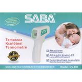 Medikaltec Saba DS-310 Temassız Kızılöteli Ateş Ölçer Ithal Termometre - Beyaz