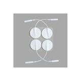 Medikaltec Soketli Elektrot 3.2*3.2 Cm E - Medikaltec Soketli Elektrot 3.2*3.2 Cm Ems Tens Cihazı Pin Girişli Elektrod , 2 Paketyuvarlak
