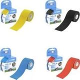 Medikaltec Sport Tape Sarı Renk Kinezyo - Medikaltec Sport Tape Sarı Renk Kinezyo Sporcu Bandı 4 Renk ( Siyah, Mavi, Kırmızı, Sarı)