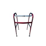 MEDİLABS Metal Walker Hasta Yürüteci Dört Ayaklı Boy Ayarlanabilir walker