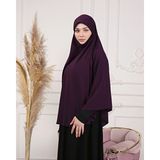 MEDİNE İPEĞİ OVAL SUFLE - Mor - Standart