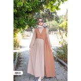 Medine Ipek Elbise 1991 - Bej - 46