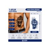 medink tattoo 1 Ay Kalıcı Sonradan Kararan 11X 18 cm Kaplan model geçici dövme tattoo sticker