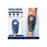 medink tattoo 1 Ay Kalıcı Sonradan Kararan 11X 18 cm Kartal model geçici dövme tattoo sticker