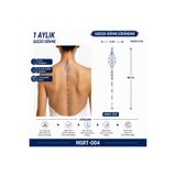 medink tattoo 1 Ay Kalıcı Sonradan Kararan Lotus Çiçek model geçici dövme tattoo sticker