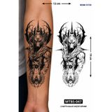 medink tattoo 2 Hafta kalıcı Anibus model Geçici Dövme Sticker Tattoo