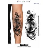 medink tattoo 2 Hafta kalıcı Denizci Çapa model Geçici Dövme Sticker Tattoo