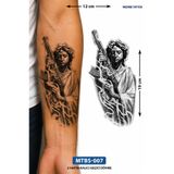 medink tattoo 2 Hafta kalıcı Mitoloji ak-47 model Geçici Dövme Sticker Tattoo
