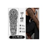 medink tattoo 2 Hafta kalıcı Viking, İskandinav mitolojisi Tam Kol Kaplama Geçici Dövme Sticker Tattoo