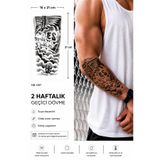 medink tattoo Gerçekci Geçici Bulut Desenli Dövme Tattoo Erkek Kol Bacak Sticker