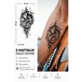 medink tattoo Gerçekci Geçici Dövme Tattoo Zaman Makine Desenli Dövme Etiket Kadın Erkek Kol Bacak
