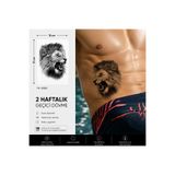 medink tattoo Gerçekci Geçici Dövme Yırtıcı Aslan Yapıştırma Etiket Kadın Erkek Kol Bacak