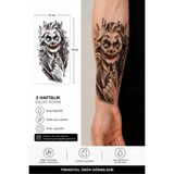 medink tattoo Gerçekçi Kaplan Model Geçici Kol Bacak Geçici Sticker Yapıştırma Dövme
