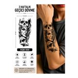 medink tattoo Gerçekci Realistic Kadın Portre GGeçici Kol Bacak Geçici Sticker Yapıştırma Dövme