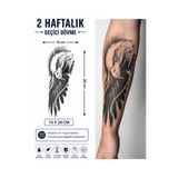 medink tattoo Kartal model geçici dövme kol bacak sticker dövme yapıştırma