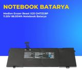 Medion Erazer Beast X25 Gm7zg8p 11.55V 88.93Wh Notebook Batarya