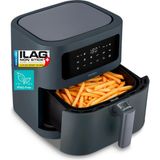 Medion Medıon E40 Xl Sıcak Hava Fritözü (5,2 Litre, Hava Fritözü, 2.150 Watt, 9 Otomatik Program, Pişirme Fonksiyonu, Yağsız Kızartma, Dokunmatik Kontrol Paneli, LED Ekran, Ilag Pfas Içermez) Mat Gri