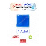 MediPal 1 Adet Termojel - Mavi - Cold Pack - Buz Paketi - Sıcak Soğuk Kompres Jel