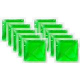 Medipal 10 Adet Termojel - Yeşil - Sıcak Soğuk Kompres Jel - Çok Amaçlı Termojel - Cold Pack - 13x13 cm