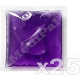 Medipal 25 Adet Termojel - Mor - Sıcak Soğuk Kompres Jel - Çok Amaçlı Termojel - Cold Pack - 13x13 cm