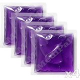 Medipal 4 Adet Termojel - Mor - Sıcak Soğuk Kompres Jel - Çok Amaçlı Termojel - Cold Pack - 13x13 cm