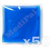 Medipal 50 Adet Termojel - Mavi - Sıcak Soğuk Kompres Jel - Çok Amaçlı Termojel - Cold Pack - 13x13 cm