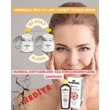 Mediqall Pro Uv Leke Karşıtı Güneş Kremi 2 Adet Alana 1 Adet Humidal Anti Hairloss Şampuan Hediye