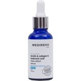Medirevo KERATİN, KOLLAJEN, HYALURONİK ASİT & BORKEN COMPLEX 124 IÇEREN SAÇ BAKIM SERUMU 30 ML
