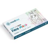 Mediroc (Wexta) (Kız-Erkek) Beyaz STL3PLY Melt Blown Koruyucu Çocuk Maskesi 10LU (Kdo) Yeni Ürün
