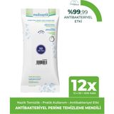 Mediseptik Antibakteriyel Perine Bölgesi Temizleme Havlusu 50 Li x 12 Adet - 00-Beyaz