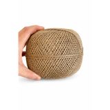 MEDİTA Tüysüz Jüt İp Hasır İp Büyük Boy İnce Uzun Form (Üzüm Sabunlar İçin İdealdir ) 445 gram 500m