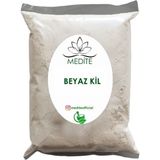 Medite Beyaz Kıl Toz 1 kg - 1 Adet