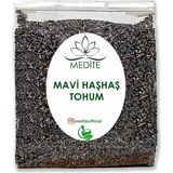 Medite Mavi Haşhaş Tohum Tane Yeni Hasat 50 gr