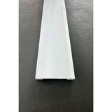 Mediterian 10 adet, 7,5 cm, beyaz, boyanabilir, düz duvar çıtası, 5-10 mm kalınlık