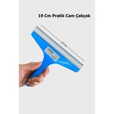 Mediterian 19 cm Pratik Camsil Çekçek, Oto Cam Çekçek, Ev Mutfak Banyo Çekçeği - Altın
