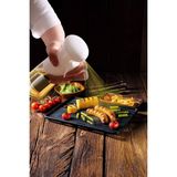Mediterian 220 ml cam şişe püskürtmeli sprey, zeytinyağı, sirke ve yağ için ideal kullanım - Şeffaf - 1 lt