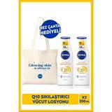 Mediterian 250 - 499 ml Q10 Sıkılaştırıcı Vücut Losyonu 250ML, X2 Adet, 10 Günde Sıkılaşma, C Vitamini, Bez Ça