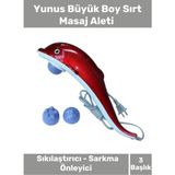 Mediterian 3 Adet Başlıklı Yunus Büyük Boyi Sırt Masaj Aleti