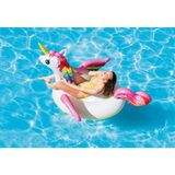 Mediterian 3+ Yaş Unicorn Binici Şişme Unicorn Binici Bot Deniz Unicorn Binici Havuz Unicorn Şişme 201X140X97 - Altın