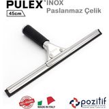 Mediterian 45 Cm Paslanmaz Çelik Cam Çeksil, dayanıklı ve şık mutfak gereci - T10 - Antrasit