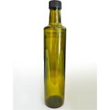 Mediterian 500 cc Yeşil Yağ Şişesi, 15'li, Sağlıklı ve Kullanışlı Paket - Ahşap - 500 ml
